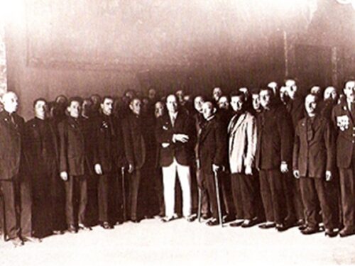 Benito Mussolini a Dalmine – 20 marzo 1919
